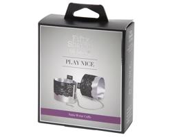 Päťdesiat odtieňov sivej - saténové putá (strieborné)