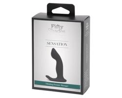 Päťdesiat odtieňov sivej Sensation - prostata vibrátor (čierny)