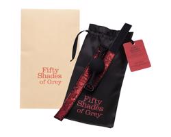 Päťdesiat odtieňov sivej - ústny uzáver (čierny-červený)