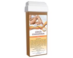 Patrón s voskom s valčekom - so širokou hlavicou (100ml) - žltý