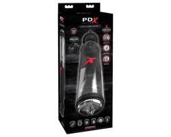 PDX Mega-Bator - automatický čierny masturbátor s pulzáciou a rotáciou