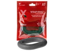 Perfect Fit Ultra Wrap 6 - hrubý krúžok na penis - čierny (15 cm)