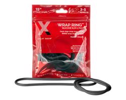 Perfektný Fit Slim Wrap 15 - tenký erekčný krúžok - čierny (38 cm)