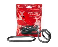 Perfektný Fit Slim Wrap 9 - tenký erekčný krúžok - čierny (22 cm)