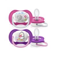 Philips AVENT Cumlík Ultra air 6-18m 2 ks, dievča