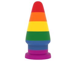 Prider - anál dilatátor dúhový, 15 cm