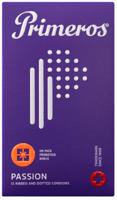 Primeros Passion – vrúbkované kondómy (12 ks)