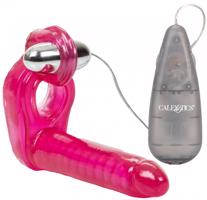 Pripínací penis Triple Flexi Stimulator (15 cm)