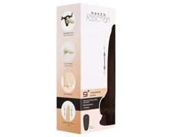 Prírodný Thrusting 9 – pohyblivý vibrátor (23 cm)