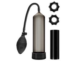 Quickie Kit - set pumpy na penis - hrubé potešenie (4 diely)