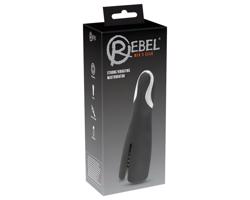 Rebel Strong - akumulátorový análny vibrátor (čierny)