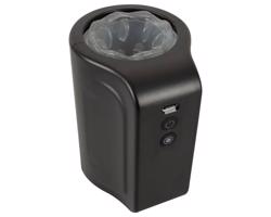 Rebel - vodotesný rotačný stimulátor (čierny)