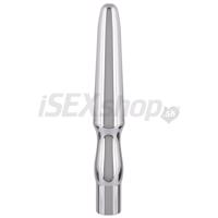 Rechargeable Anal Probe Silver nabíjací vibrátor