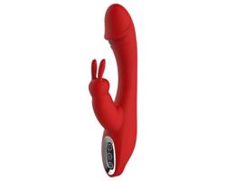 Red Revolution Artemis - vibrátor s ramienkom (červený)