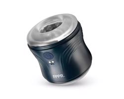 Revolučný modrý dvojitý vibrátor na batérie