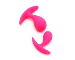 Rimba Copenhagen - sada análnych kolíkov - ružová (2 ks)