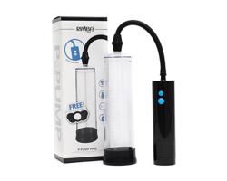 Rimba P-PP02 - automatická pumpa na penis (priehľadná)