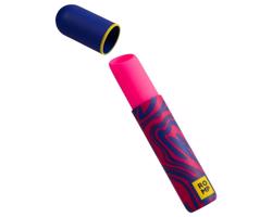ROMP Lipstick - akumulátorový stimulátor klitorisu s vlnami (ružový)