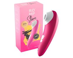 ROMP Shine - vodotesný stimulátor klitorisu s vlnami vzduchu (ružový)