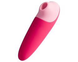 ROMP Shine X - nabíjateľný stimulátor klitorisu s vlnami (ružový)