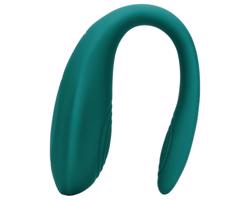 Rozkoš párvibrátor: vodeodolný, rádio, zelený, nabíjateľný.