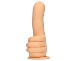 S-Line – palcové dildo (naturálny)