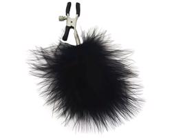 S&M - Pierko na bradavky (čierne)