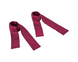 S&M - Saténová stužková sada (červená) - 2-dielna