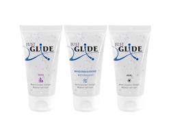 Sada lubrikačných gélov Just Glide (3x50ml)
