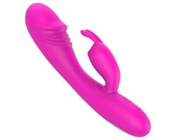 Samotný: bezdrôtový, klitorisový G-bod vibrátor (fialový)