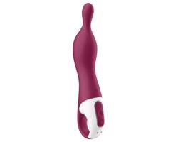 Satisfyer A-Mazing 1 - Nabíjateľný A-bod vibrátor (červený)