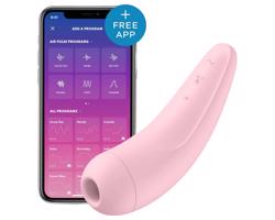 Satisfyer Curvy 2+ - inteligentný stimulátor klitorisu (ružový)