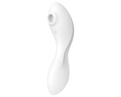 Satisfyer Curvy Trinity 5+ - inteligentný 2v1 vibrátor (biely)