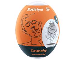 Satisfyer Egg Crunchy - vajcový masturbátor (1ks)
