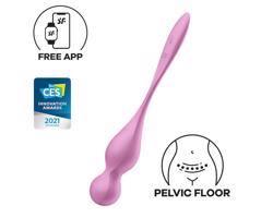 Satisfyer Láska vtáci 1 - inteligentná vibračná gejša guľôčka (ružová)