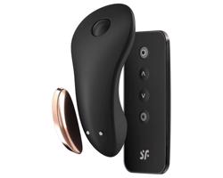 Satisfyer Little Secret - inteligentný vodeodolný vibrátor na klitoris (čierny)