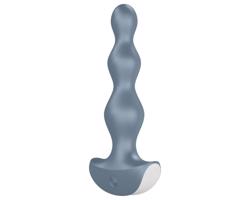 Satisfyer Lolli-Plug 2 - nabíjateľný, vodotesný análny vibrátor (sivý)