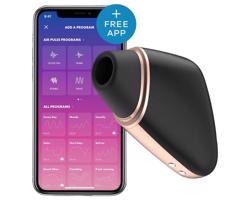 Satisfyer Love Triangle - inteligentný klitorálny stimulátor (čierny)