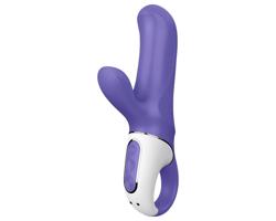 Satisfyer Magic Bunny - vodotesný vibrátor s klitorisom (modrý)