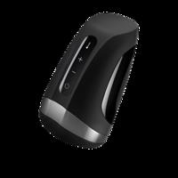 Satisfyer Men Heat Vibration - Dobíjací, Čierny