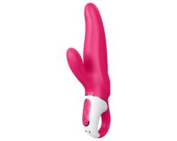 Satisfyer Mr. Rabbit - vodotesný vibračný zajačik (ružový)