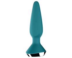 Satisfyer Plug-ilicious 1 - inteligentný anál vibrátor (zelený)
