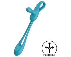 Satisfyer Plug & Play - nabíjací análny vibrátor a krúžok na penis (modrý)