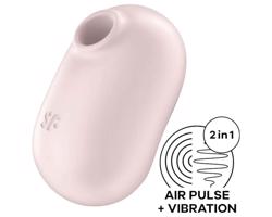 Satisfyer Pro To Go 2 - vzduchový stimulátor klitorisu (béžový)