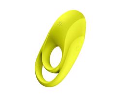 Satisfyer Spectacular - vodotesný, vibračný krúžok na penis (žltý)