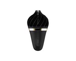 Satisfyer Sweet Treat - akumulátorový, rotačný klitorálny vibrátor (čierny)