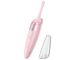 Satisfyer Twirling Delight - vodotesný klitorisový vibrátor (ružový)