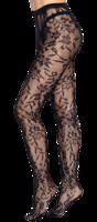 Seamless Floral Lace Tights