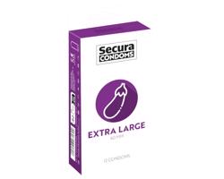 Secura Baklažán - extra veľké kondómy 60mm (12ks)
