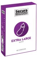 Secura Extra large - veľké kondómy (48 ks)